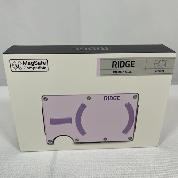 Ridge Wallet RFID Blocking for MagSafe Lavender - Picture 1 of 5